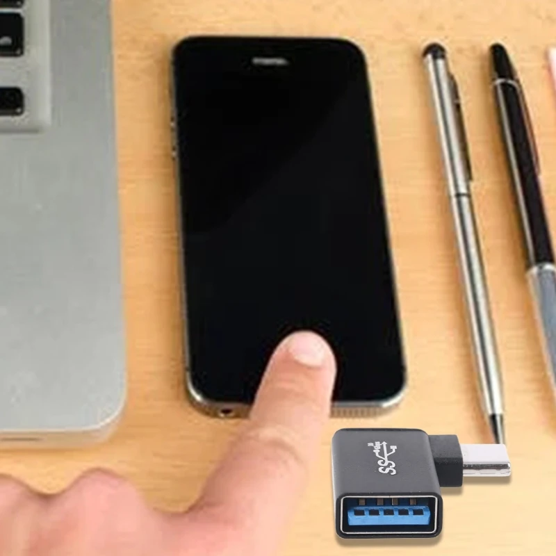 Bộ Chuyển Đổi USB A Nữ Sang 90 Độ 3.1 Loại C Sang Ổ Đĩa Dropship