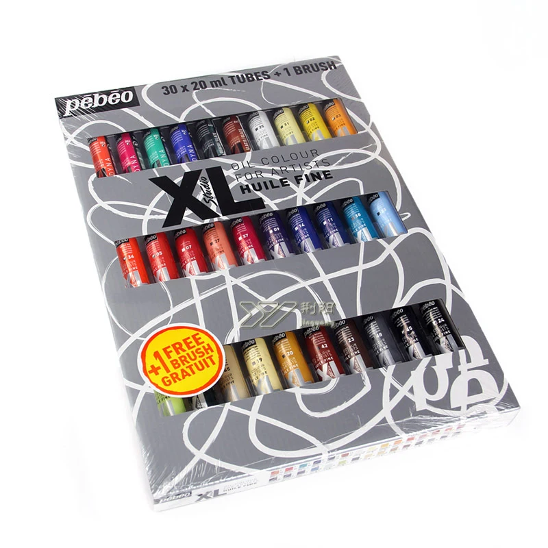 10/20/30Colors/Set High Quality Oil Paint 20ML Tube Faster Drying Creamy Texture for Artists Students Beginners School Supplies