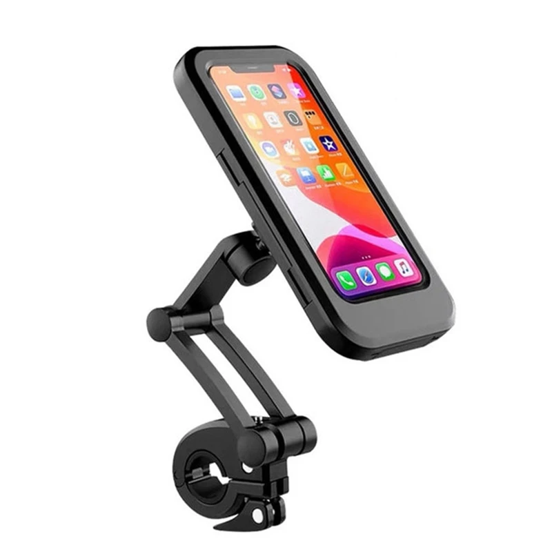 Soporte magnético de teléfono para manillar de bicicleta y motocicleta, resistente al agua