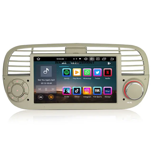 

Erisin ES8550FW 7 "Android 13.0 IPS GPS Стерео SWC DTV DSP Авторадио для 500/500C/500S 500E Усилитель функции OBD2 1 год