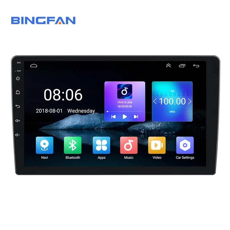 

9 inch 2 din 1+32GB Portable MP5 Screen Stereo CD Android Carplay Radio Car DVD Player