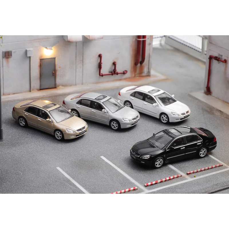 DCT Diecast 1/64 Scale Accord 7th Generation Alloy Car Model Collectible Decorative Ornament Toy