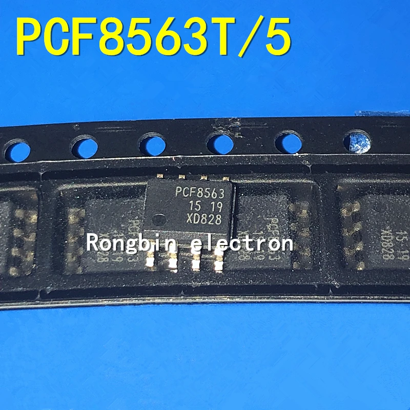 5PCS NEW PCF8563T/5 Clock Chip IC SMD SOP-8 SOIC-8 PCF8563T PCF8563 8563 RTC