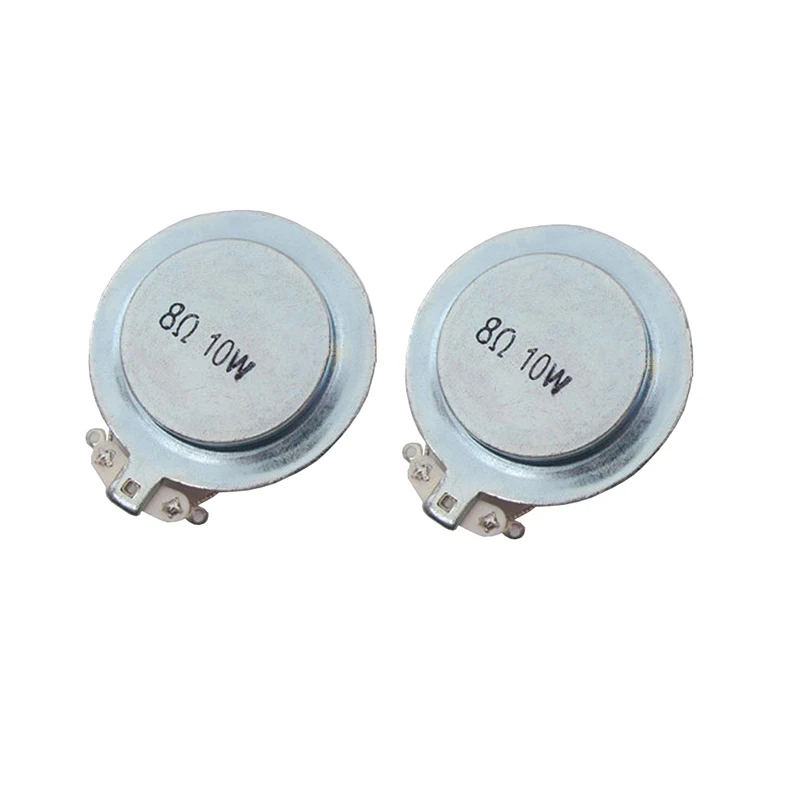 2pcs 1.75 Inch 44MM Planar Vibrating Speaker 4 8 Ohm 10W Audio Resonance Exciter  Electronic Picture Frames Guitar Instrument