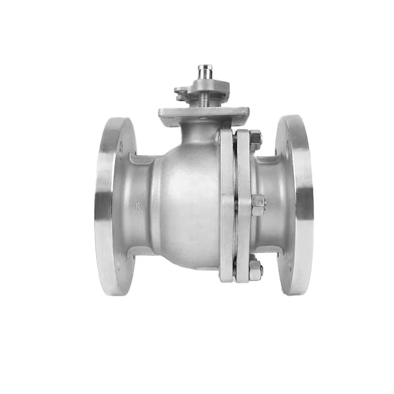 Robinet à tournant sphérique WCB à bride en acier inoxydable ASTM à haute température sur mesure, support OEM pour l'eau moyenne