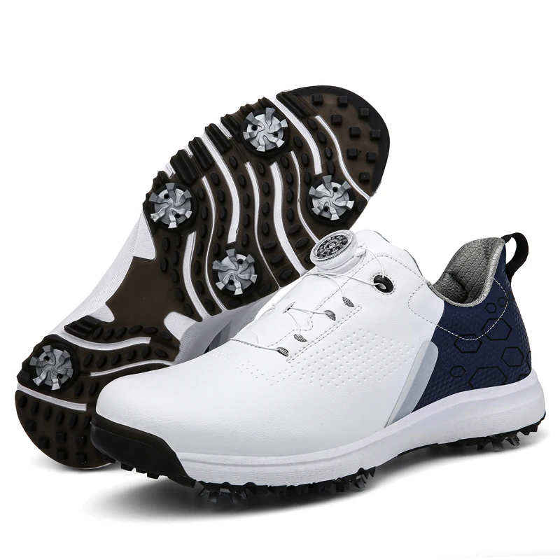 Waterproof Golf Shoes Men Golf Sneakers Men Outdoor Golfing Footwear Walking Sport Caddie Shoes