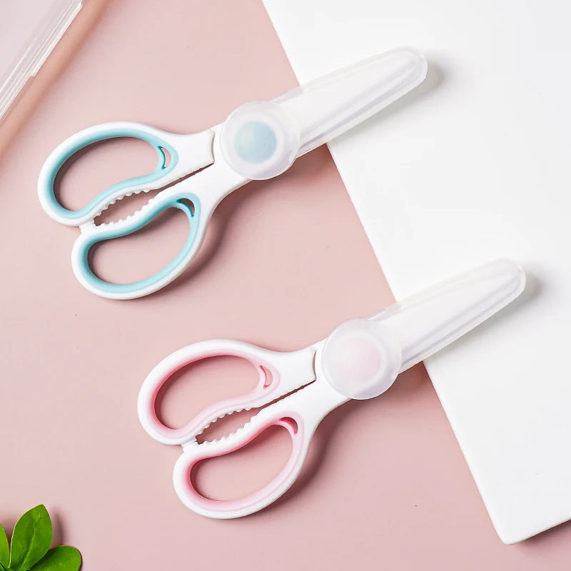 Ceramic Scissors Portable Baby Food Mill Baby Feeding Aid Scissors Baby Supplies Hygiene Baby Cutlery Kitchen Tools