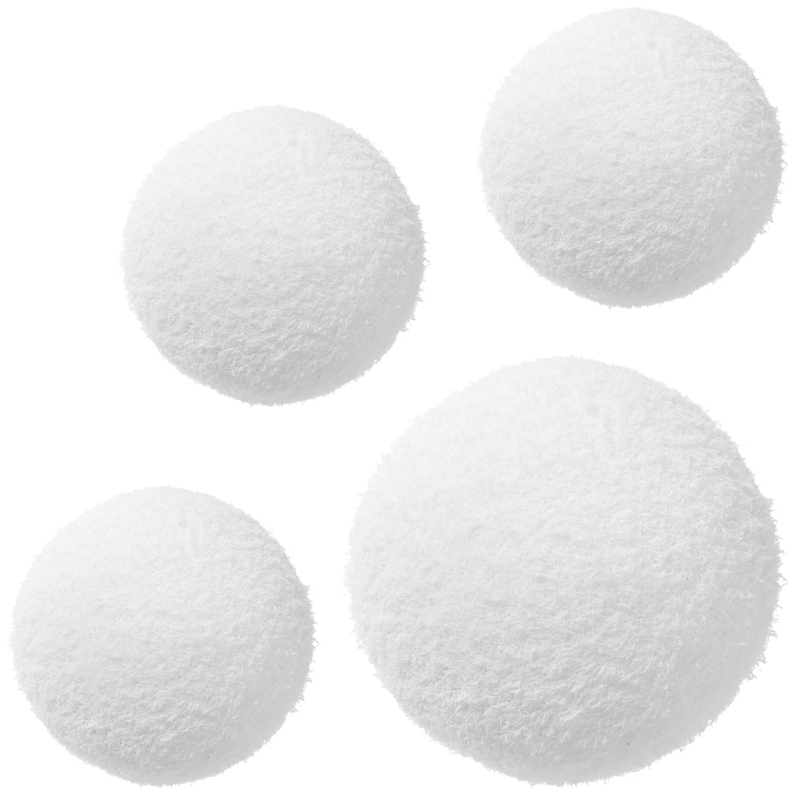 

4 Pcs Oil Absorbing Sponge Balls 3 Inch Washable Floating Pool Filter Balls Swimming Pool Aquarium Sand Filters Cleaning Tools