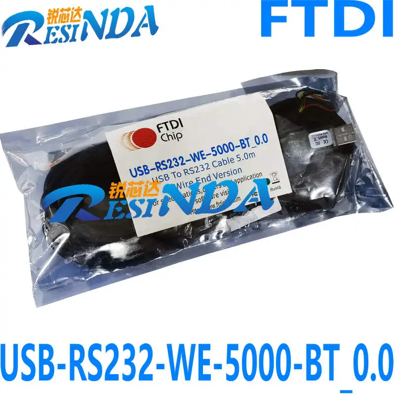 

FTDI Spot Genuine USB-RS232-WE-5000-BT_0.0 USB to RS232 Serial UART Cable