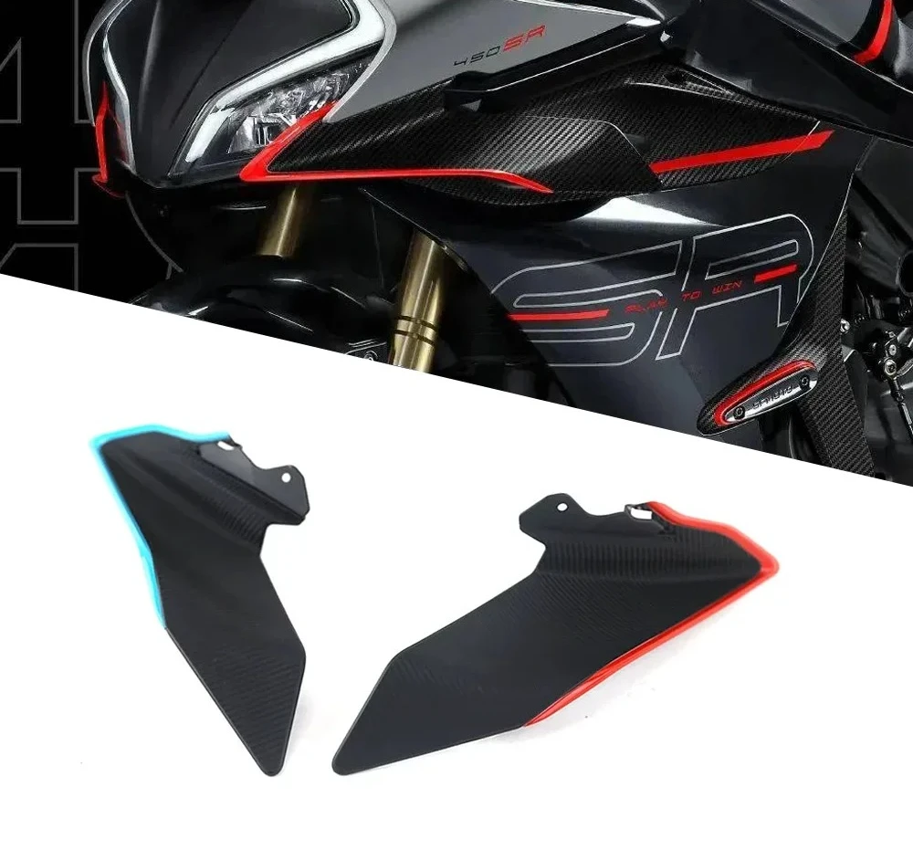 

FOR CFMOTO 450SR 450SRS Motorcycle Parts Side Downforce Naked Spoilers Fixed Winglet Fairing Wings Deflectors moto accesorios