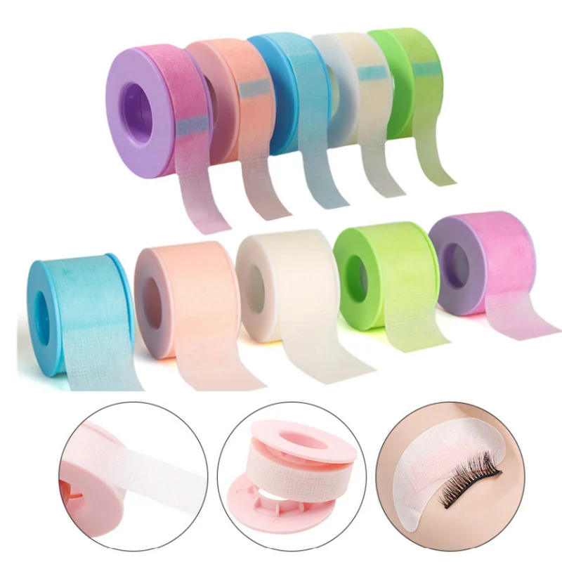 1pc Non-woven Medical Silicone Gel Eyelash Tape Eyelash Extension Breathable Sensitive Resistant Under Eye Pad Tape Makeup Tools