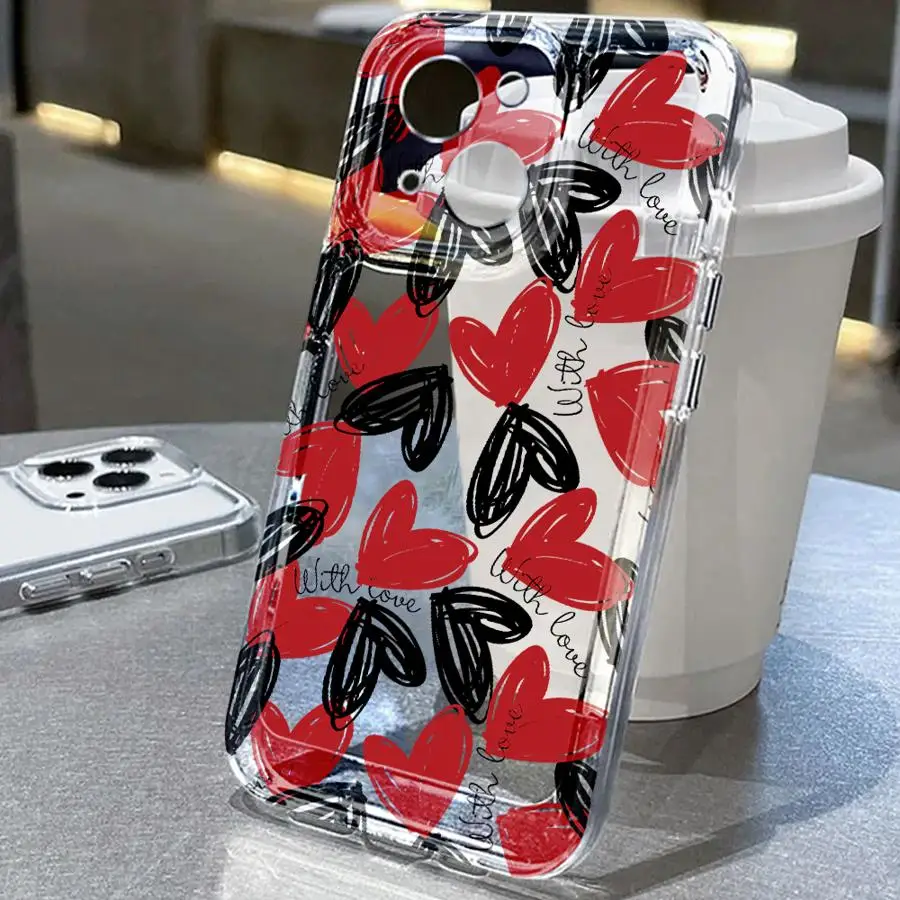 حافظة لهاتف آيفون 7 8 16 15 14 Plus XR 13 12 11 Pro MAX 17 Air 12 Mini 16e غطاء هاتف ناعم #6