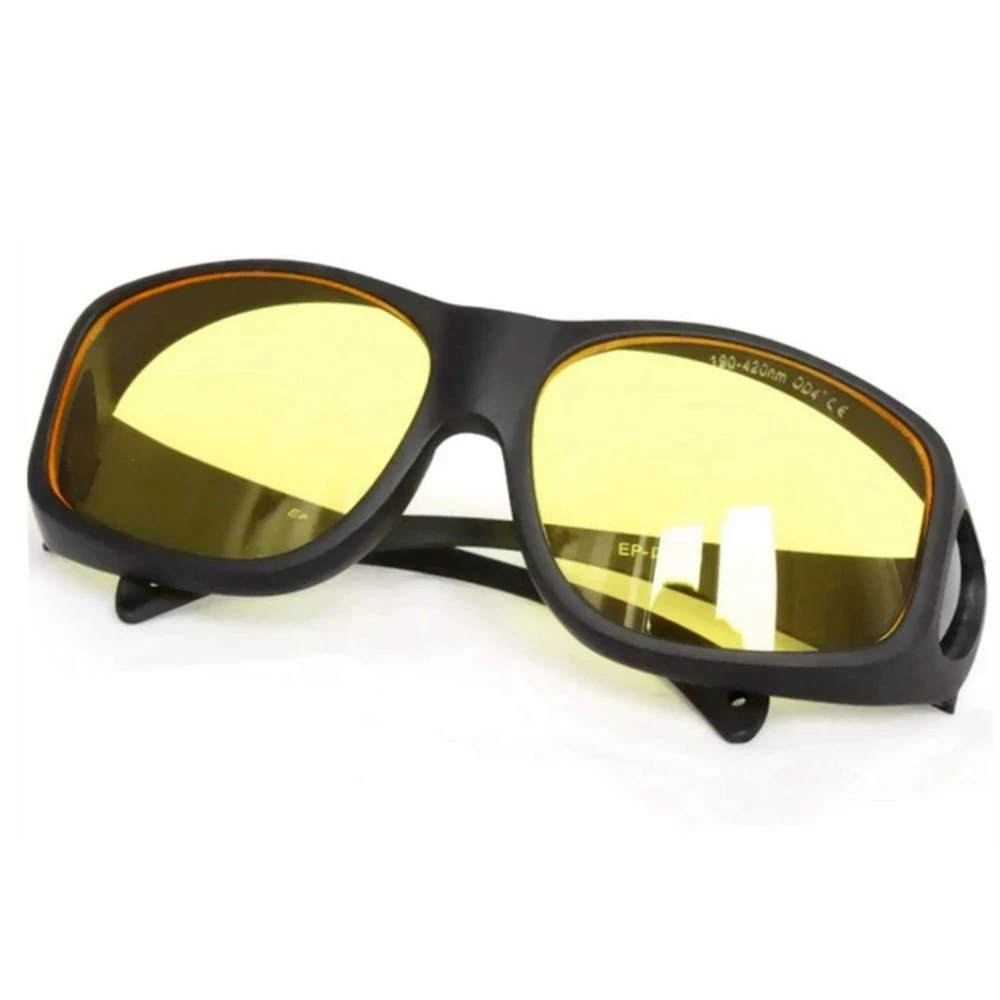 

Safety Glasses Eye Protection EP-9A-9 Wide-spectrum Continuous Absorption 190-420nm Laser Protective Glasses