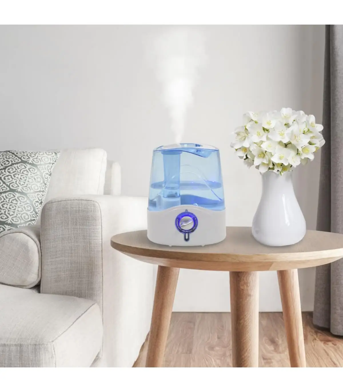 Humidifiers Ultrasonic Humidifier Cool Steam Night Light 6 L 300 ml/h