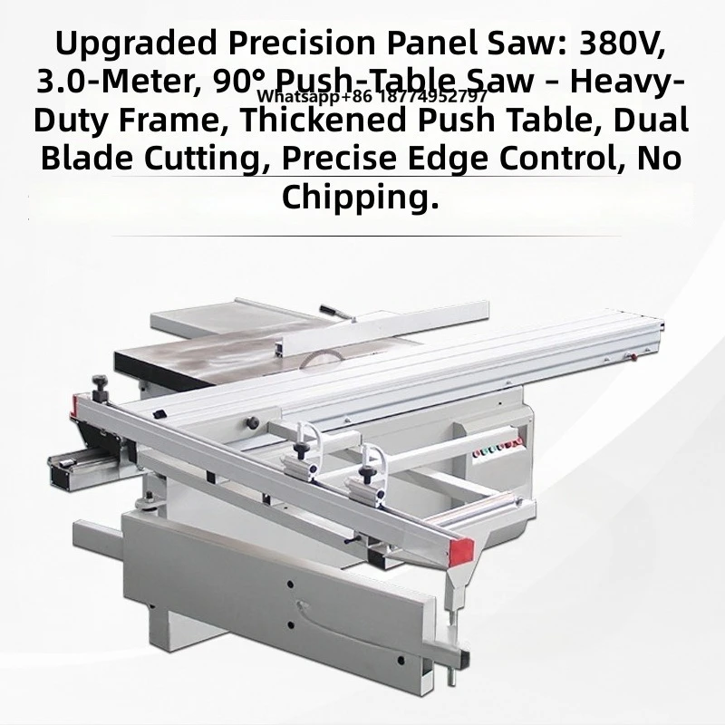 Industrial Heavy Duty Woodworking Precision Panel Saw MJ-45 Sliding Table Circular Saw With 45 Degree Tilt