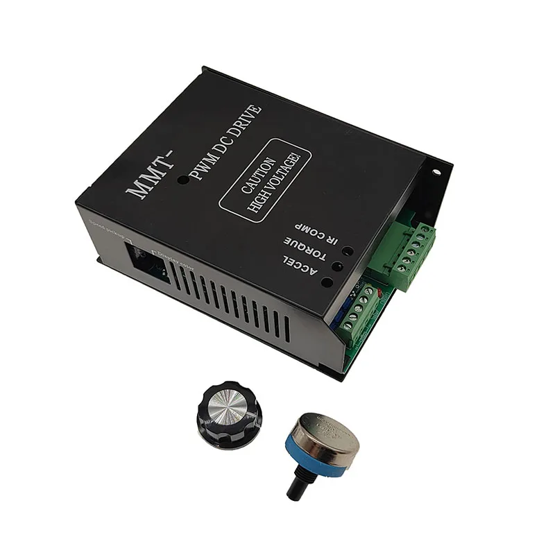 Permanent magnet brush DC motor controller 110V 220V 4A soft start soft stop motor driver