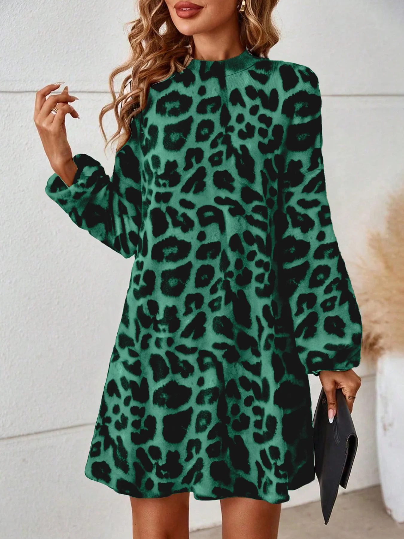 Vestido feminino elegante, design elegante, perfeito para várias ocasiões, tecido de alta qualidade, peça de moda moderna