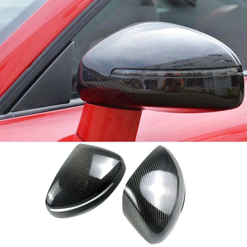 

Car Side Mirror Covers Rear View Mirror Cover Fit For- R8 TT 8J TTS