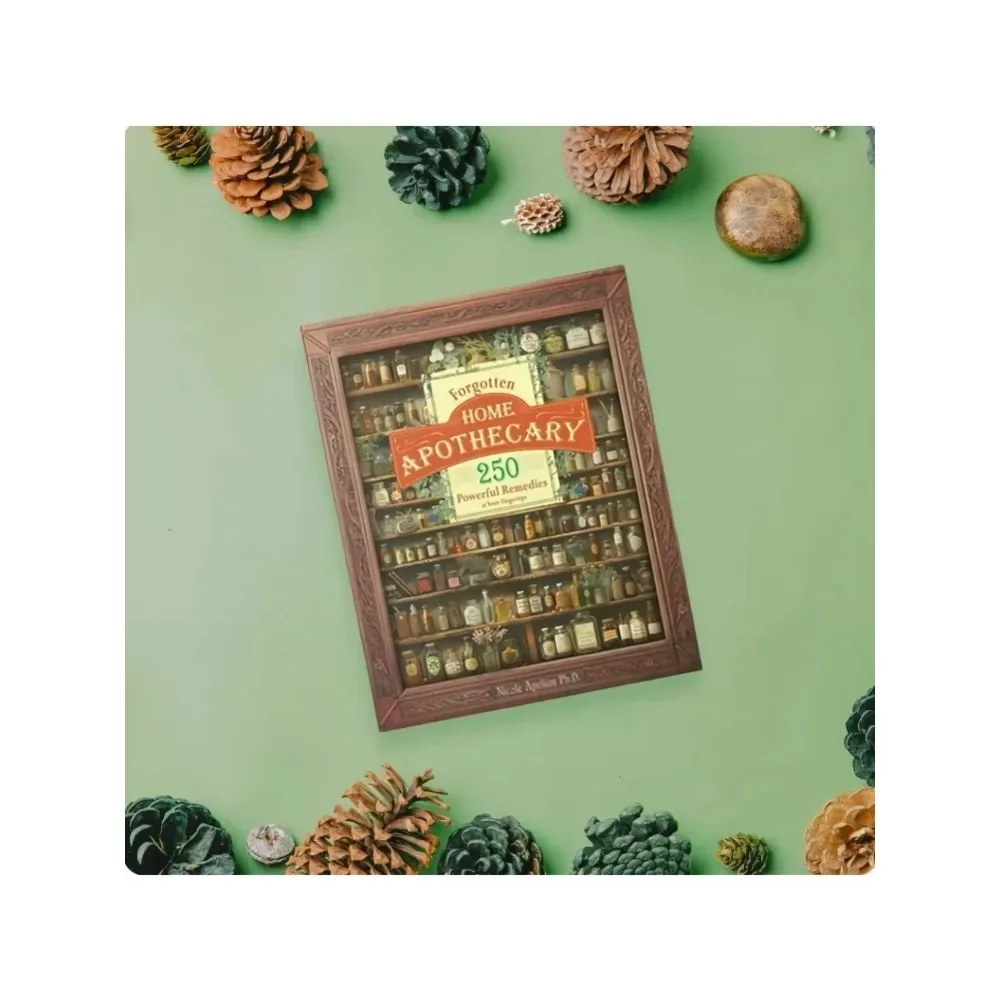 

2025 New Hot Original Forgotten Home Apothecary Book 250 Powerful Remedies At Your Fingertip Natural Remedies Doctor Book