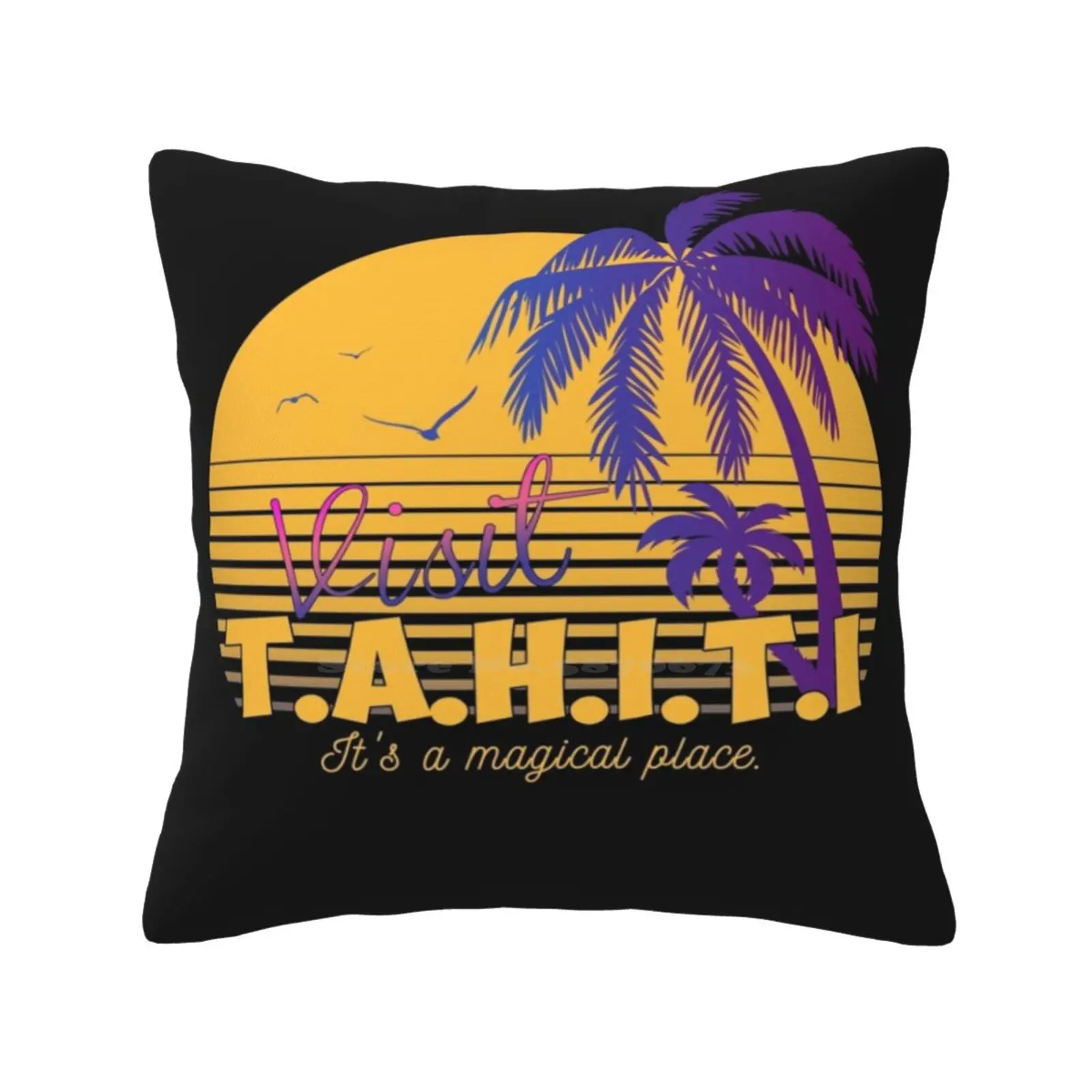 Magical Tahiti Aos Sheild Pillow Cover Hug Pillowcase Tahiti Aos S H I E L D Magical Place Phil Coulson Agent Coulson Agents Of