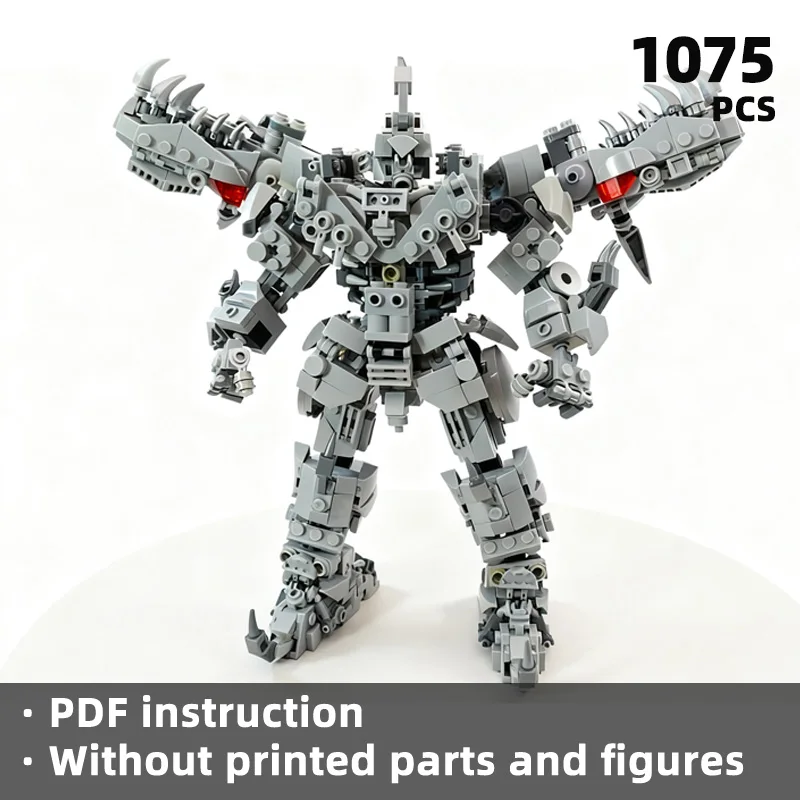 

A feast of mechanical battle armor building blocks and mecha assembly, collectible mecha models