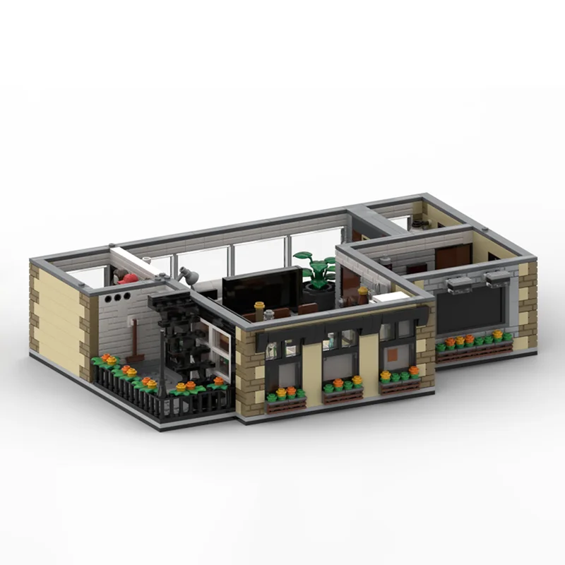 

Модель City Street View Moc Building Bricks Модульные комплекты для боулинга Модель Технологические блоки Рождественские игрушки «сделай сам» Строительные подарки