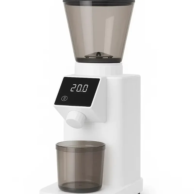 Smart Small Automatic   Coffee Grinder with Conical Burr & Touch Screen for Home Use Small Business Use