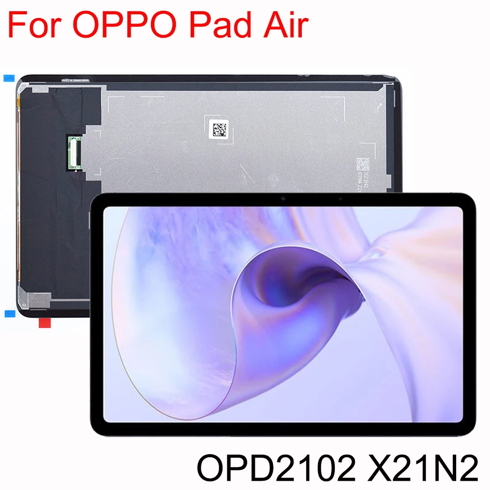 Numériseur d'écran tactile LCD pour OPPO PAD AIR, OPD2102, OPPO PAD OPD2101, assemblage d'affichage LCD, nouveau, 10.4