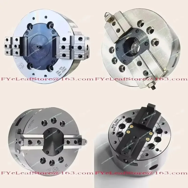 Hollow Two Jaw Centering Clamp Large Stroke Hydraulic Chuck for Irregular Workpieces