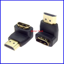 HDMI compatible 90 degree right Angle adapter HDMI male and female HDMI elbow connector