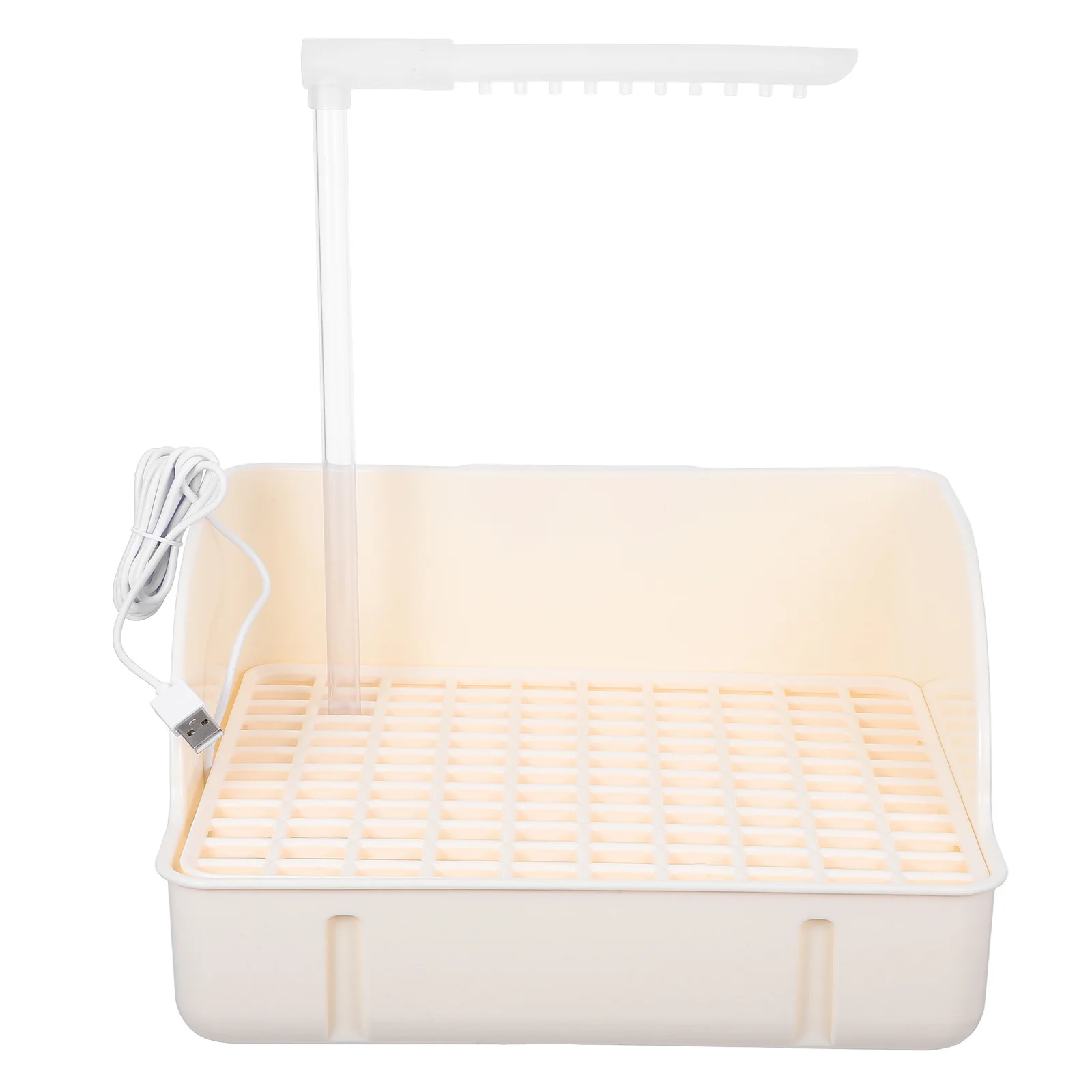 

Automatic Bird Bath Circulating Faucet Bird Bathtub for Parrots Cockatiels Small Birds Easy Clean Pet Bathing Pool Outdoor