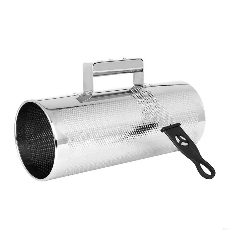 Metal Guiro Shaker Guiro Instruments with Scraper Latin Percussion Instrument 