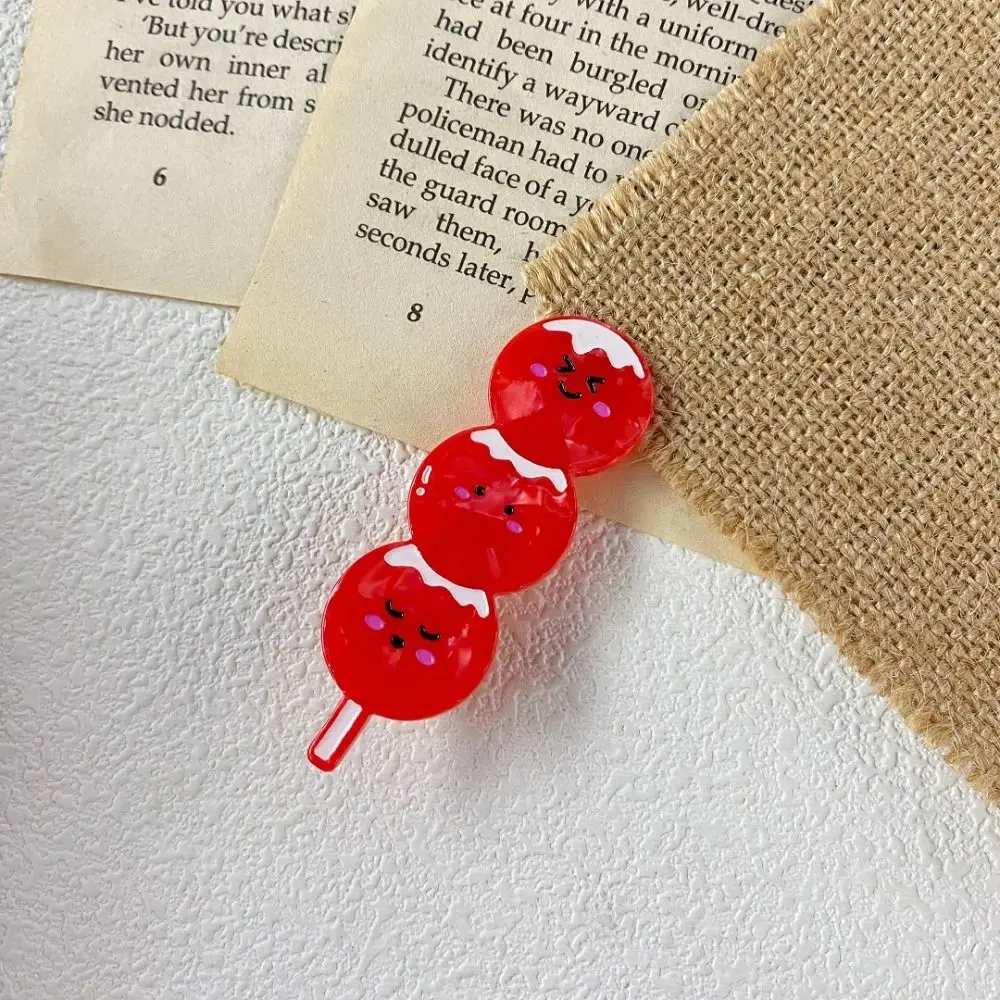 Fortune God of Wealth Hat Duckbill Hair Clip Koi Mahjong Red Packet Hair Clip Fashion Cartoon Acetate Tanghulu Hairpin