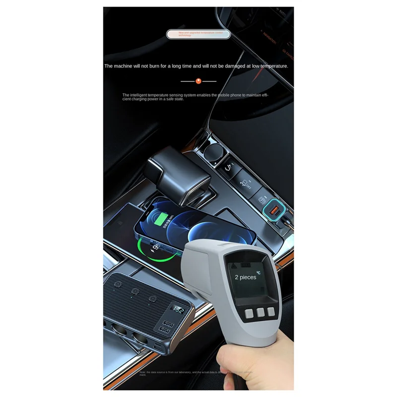 PD30W Auto Ladegerät 171W Schnelle Ladegerät Eins Zu Zwei/Drei Auto Expansion Adapter Auto Konverter Ersatz Ersatzteile-X64A