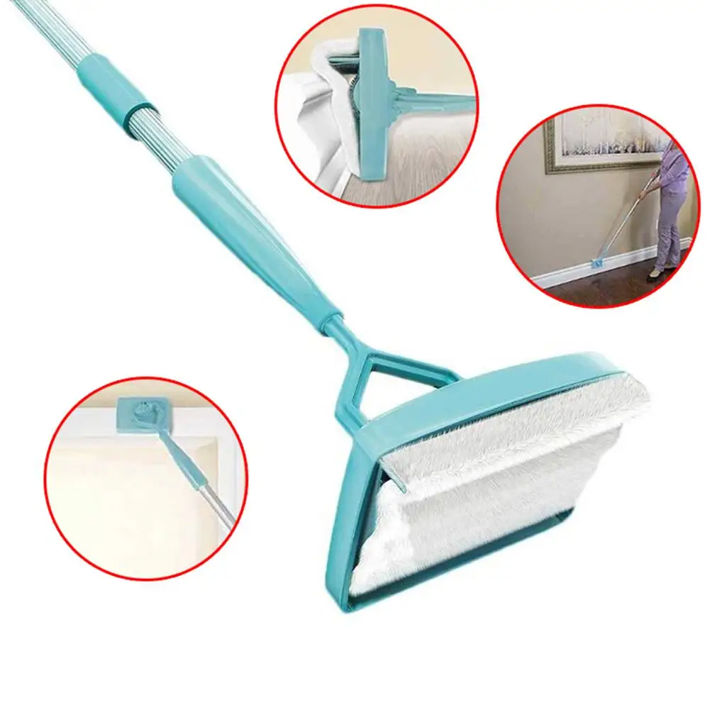 Retractable Handle Cleaning Bar New Household Cleaning Mop Handle Cleaning Rod Bathroom Cleaning Supplies