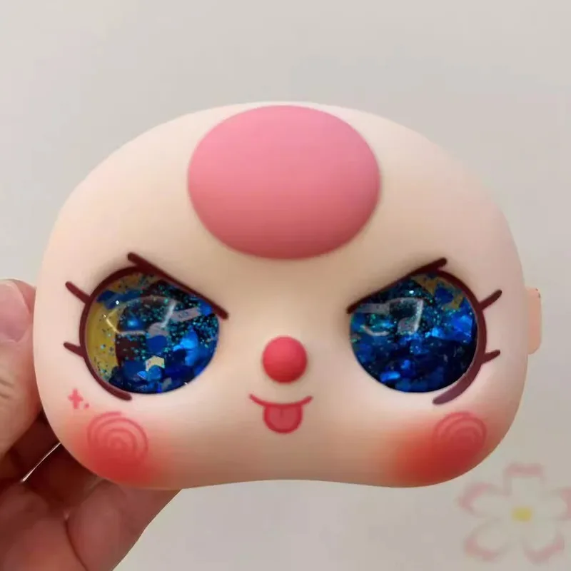 Baby Three 400 % Maßstab, anpassbare Puppe, Sandflow-Auge, abnehmbares Gesicht, Ganzkörper-Flühsand-Design, Sammlerstück, Kunstspielzeug-Zubehör