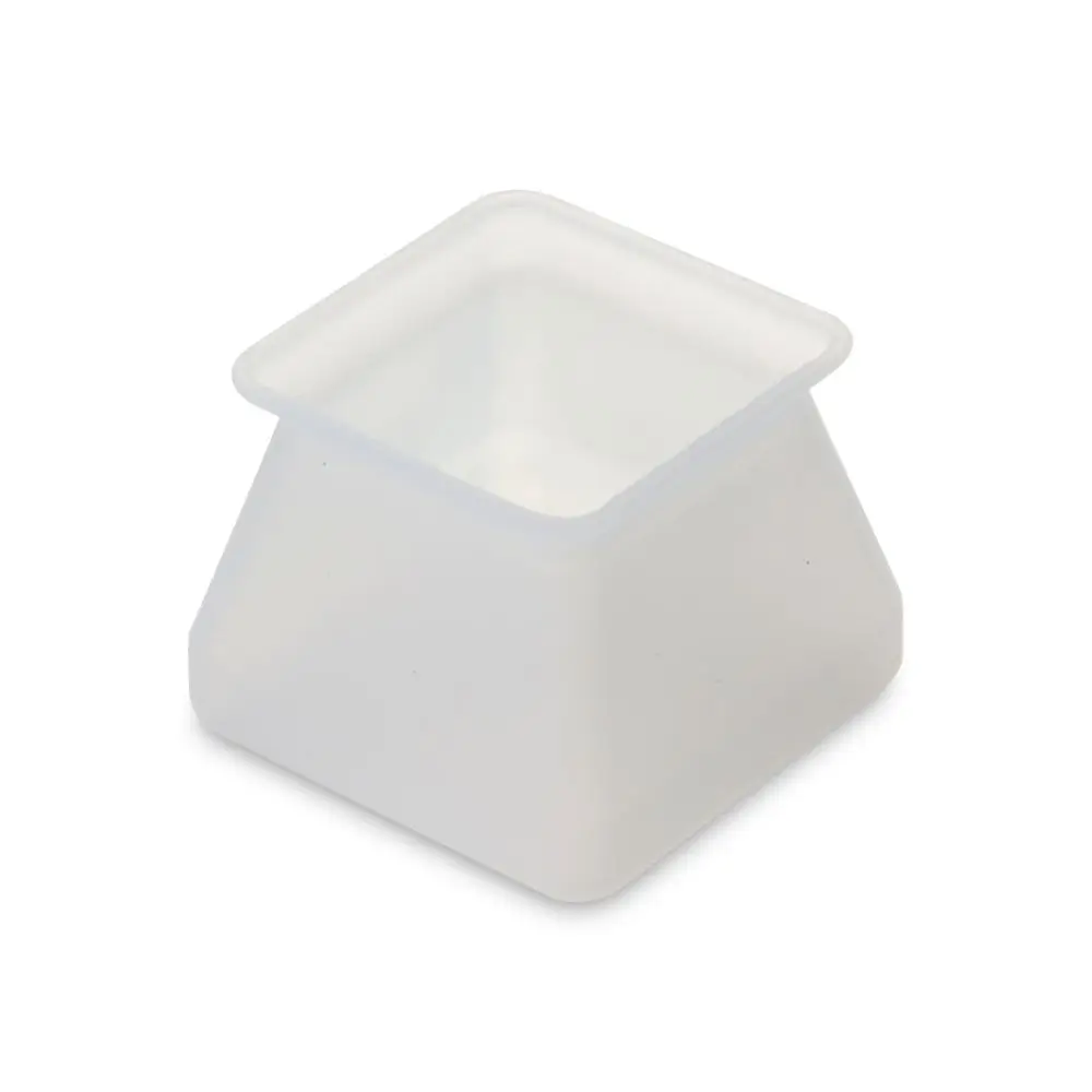 

New White Grey Small Large Square Table Cover Chair Leg Caps Silicone