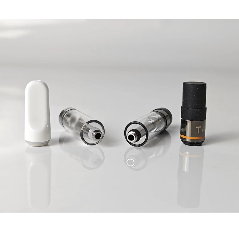 Customized Empty Cart 1.0ml Cookie 0.8ml Rove Cartridge Atomizer For Low Power Preheat Battery Pen 510 Thread Vape E-Cigarette