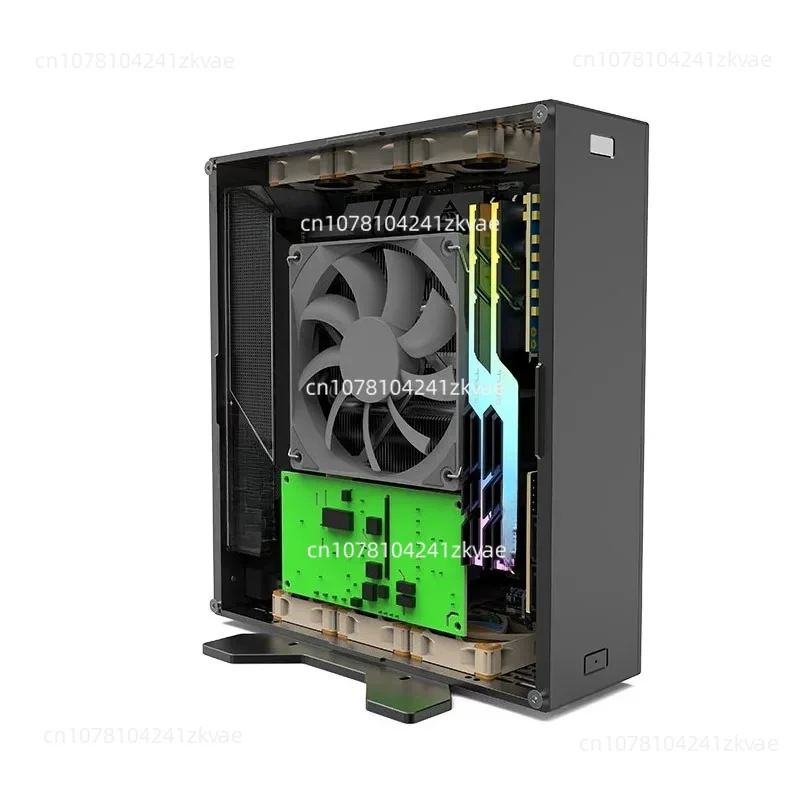 2.2L Mini ITX iGPU Case with Internal DC Power Supply Support