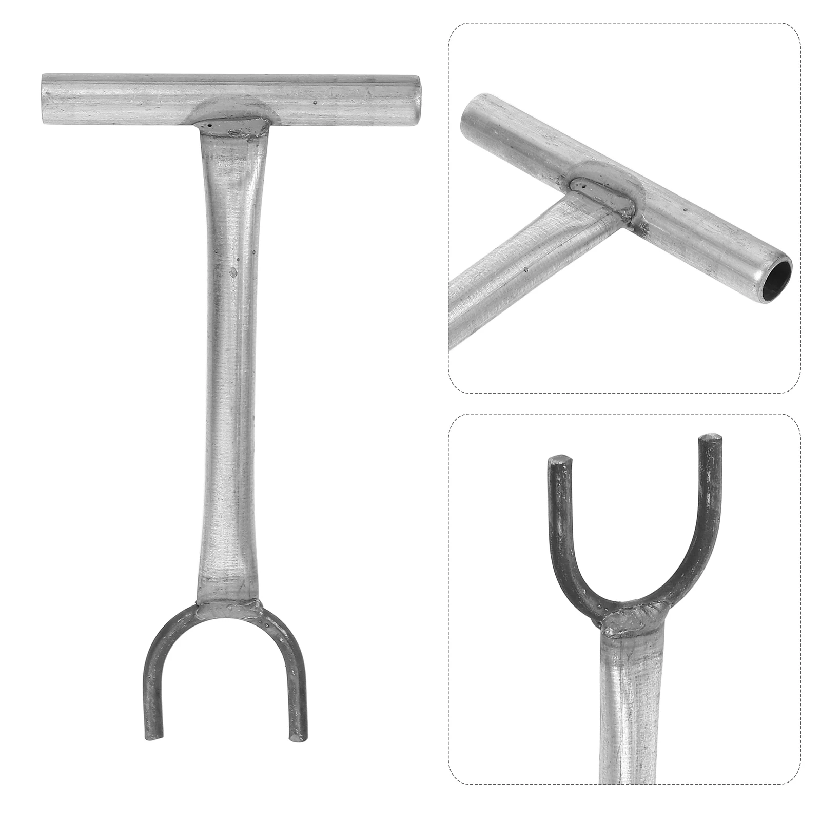 

27Cm Water Valve Shut Off Tool Extended Reach Wrench U Shaped Clamp Deep Buried Valves Emergency Plumbing Repair Anti Slip Grip