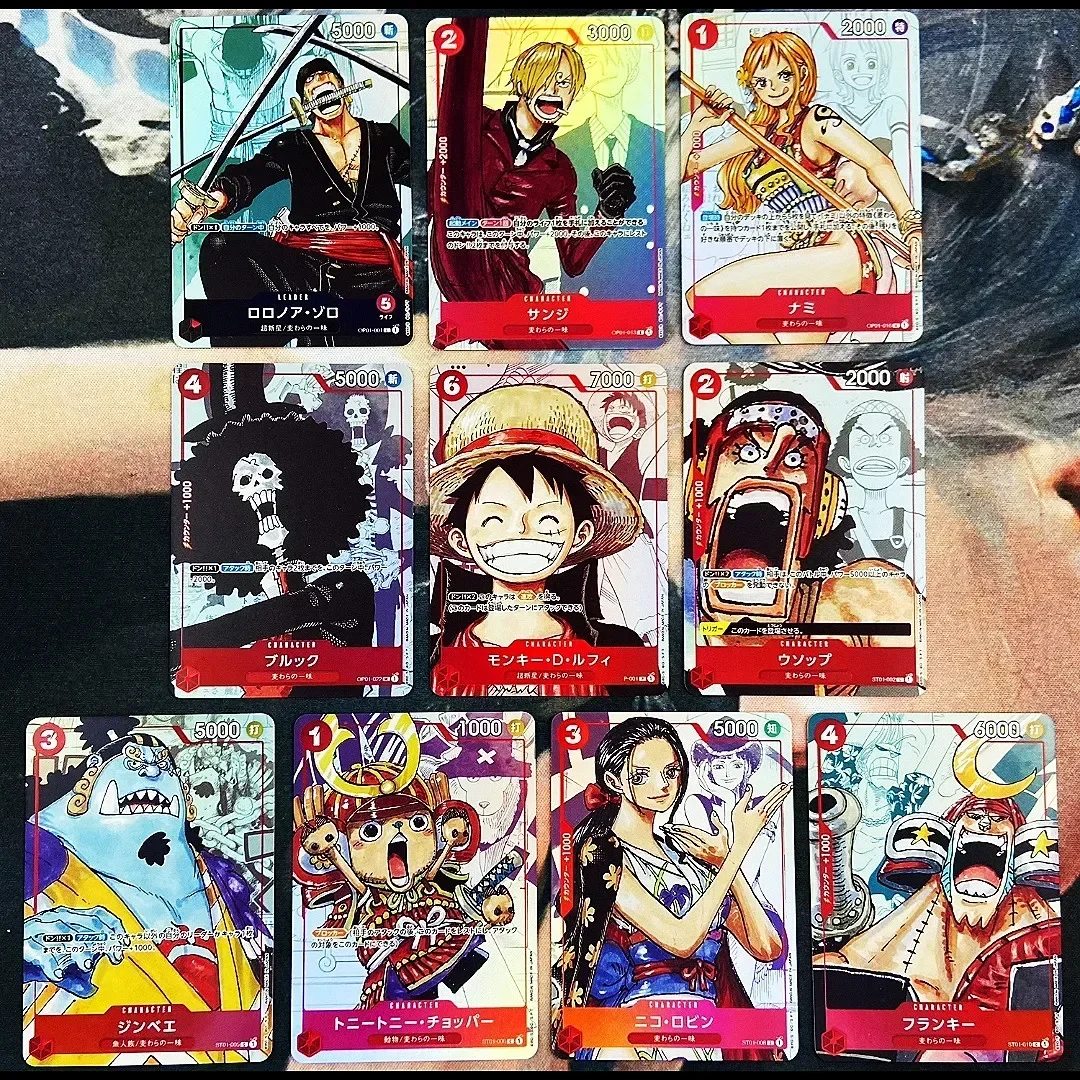 Bandai Originele One Piece Cards Japanse Op06 Zoro & Sanji Trading
