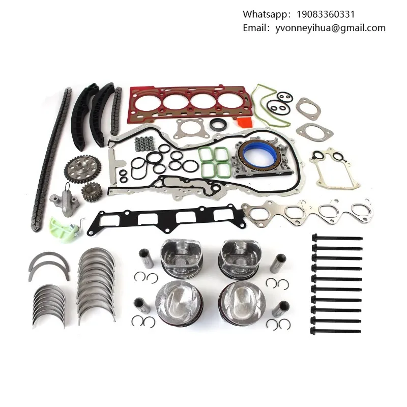 

Overhaul Pistons Gasket Kit For Audi A3 VW Jetta Golf 1.4 TSI CPTA EA211 Engine