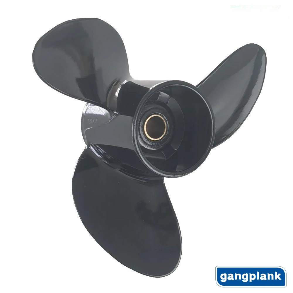 For Mercury 4-6 HP Boat Engine Aluminum Alloy Propeller Marine Outboard Propeller 7.8X7 7.8X8 7.8X9 12 Tooth/Spline