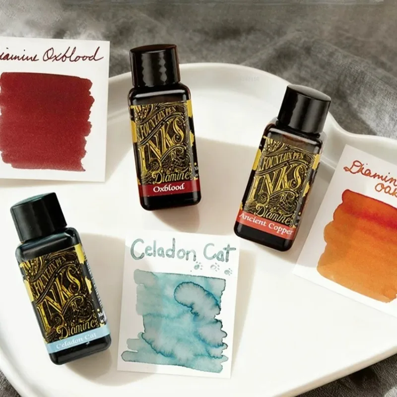 

30Ml Glass Bottle Classic Series Non-carbon Ink Pigments Art Students Hand Scrapbook Creation Painting Graffiti Watercolor Ink