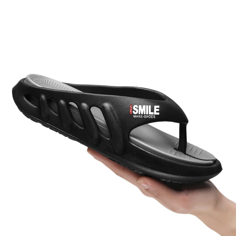 

2026 Summer Men's Flip Flops Outdoor Indoor Slippers EVA Soft Comfortable Shoes Men Beach Sandals Non-slip House Male Slippers