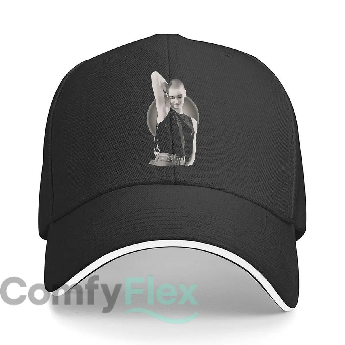 Chic Pose Monochrome Style Hip Hop hat Fashion Outdoor Sports Sandwich Baseball Cap