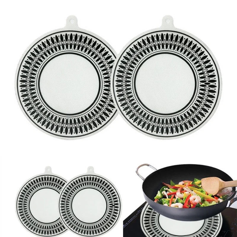 Hot 1PCS Induction Cooktop Mat Cooktop Protector For Induction Stove Multifunctional Silicone Mats For Air Fryer Liners