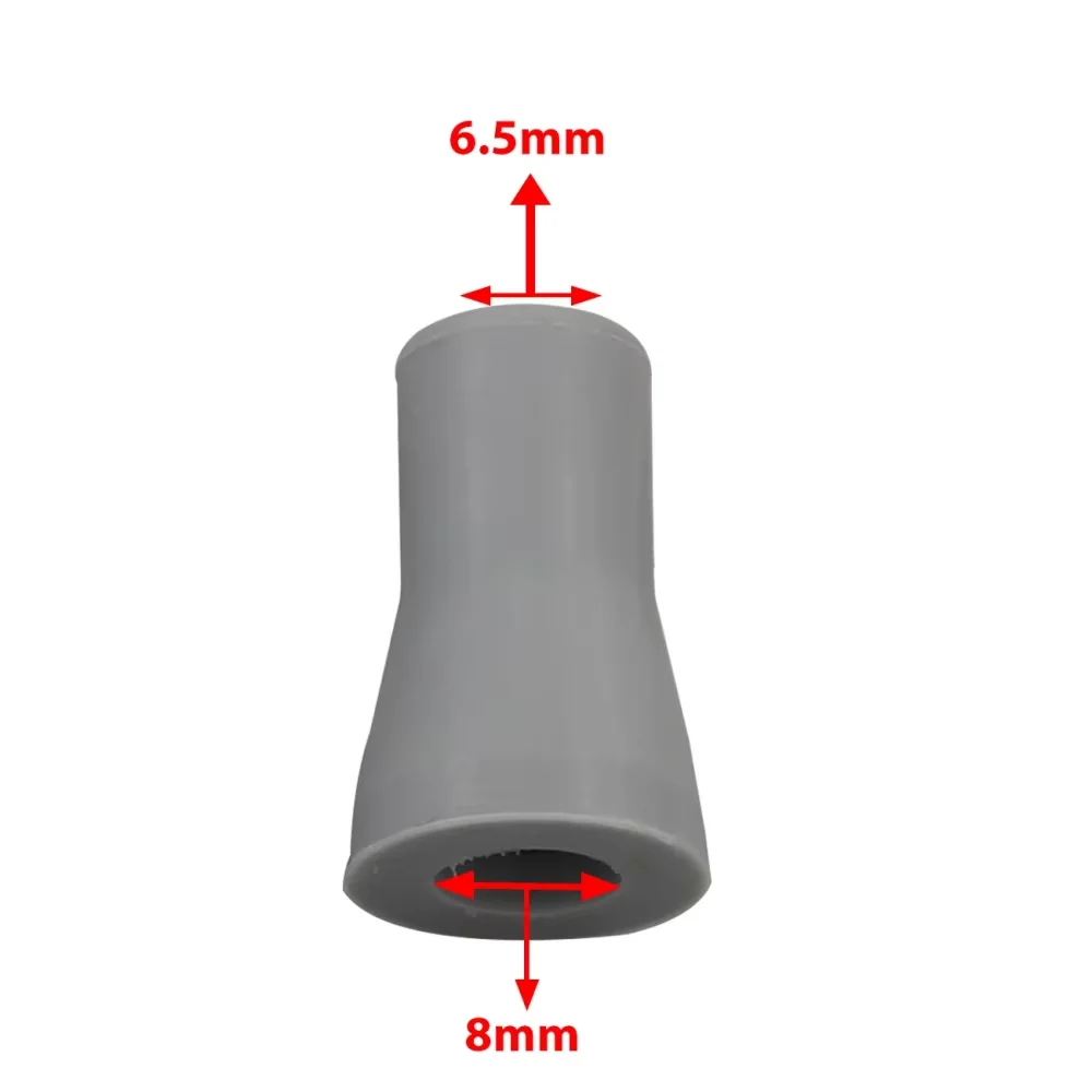 JUMTOP 10Pcs Dental Saliva Ejector Weak Suction Rubber Snap Tip Adapter Replacement Dental Chair Unit Accessories