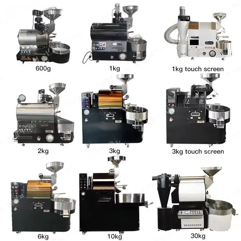 3Kg 6Kg 10Kg 30Kg Roasting Roasted Coffee Beans Hine Commercial In Vieam