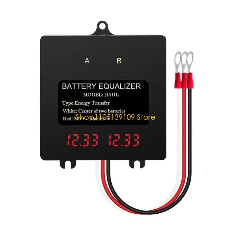 P5ED 24V Battery Support Unit with LED Readout and Terminal Leads for Solar Storage, Backup Power, Marine Standby Use, and